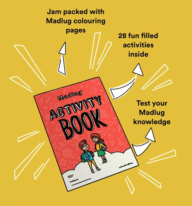 Madlug activity book